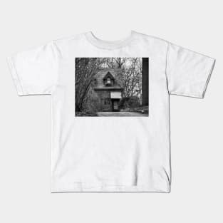 The Carriage House In Black And White Kids T-Shirt